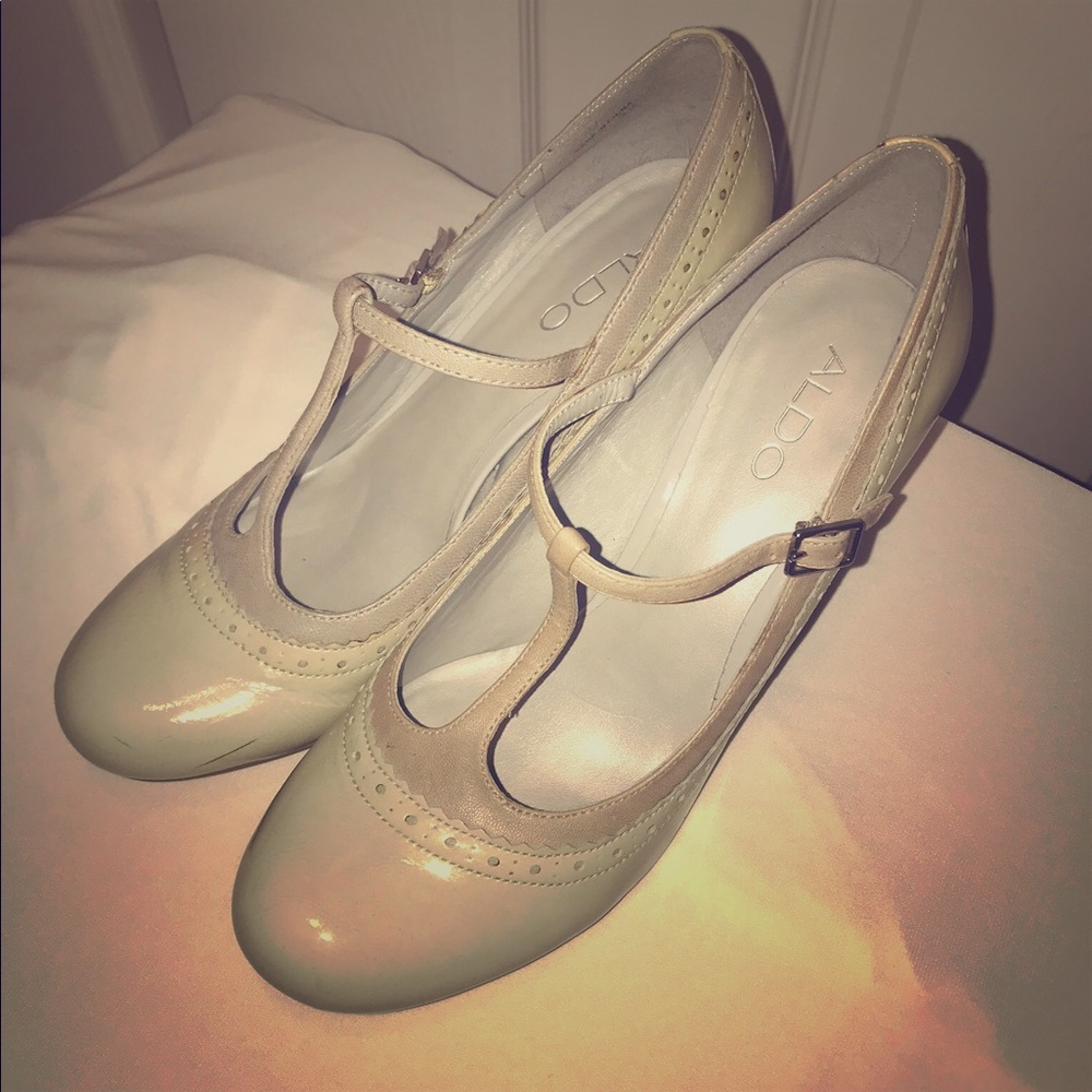 Cute may jane pumps, pastel color